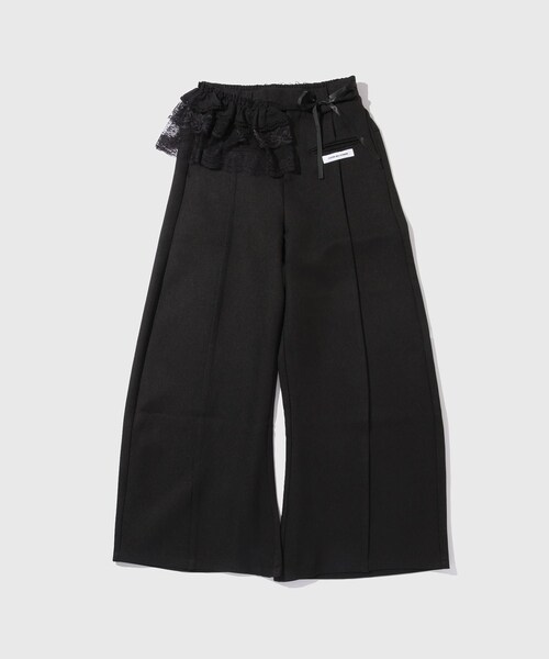ADAM ET ROPE'(アダムエロペ)の「【CHOW des HOMME/チャウ デ オム】TAILORED LACED TROUSERS(スラックス・メンズ・ブラック・28/30)」の3枚目の写真