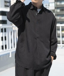 ITEMS URBANRESEARCH | Linen Blend Pullover Shirts(シャツ/ブラウス)