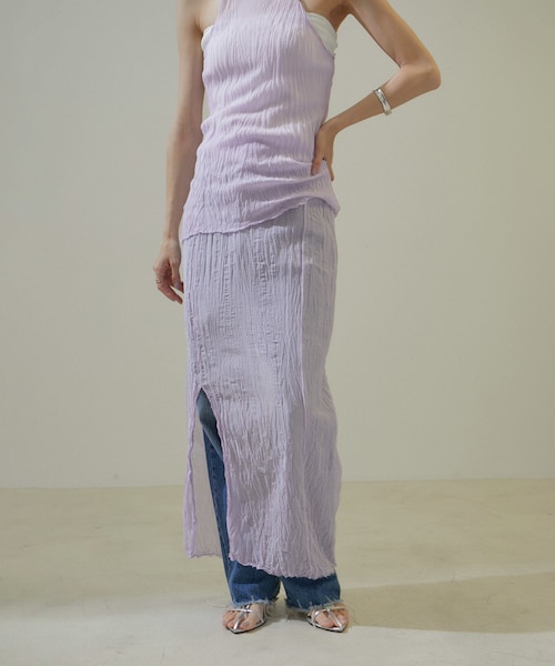 【Gabriela Coll Garments】クラッシュドタフタスカート