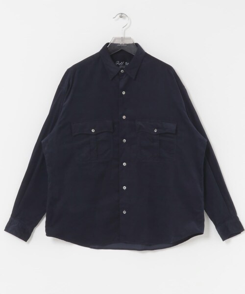 URBAN RESEARCH（アーバンリサーチ）の「PORTER CLASSIC　R-UP ORGANIC CRDRY SHIRT（シャツ/ブラウス・メンズ・NAVY・L/XL/XXL）」の14枚目の写真
