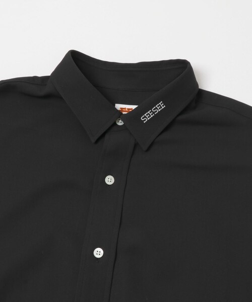 URBAN RESEARCH(アーバンリサーチ)の「SEE SEE T/C BIG SHIRT(シャツ/ブラウス・メンズ・BLACK/W/D NAVY/W/CHARCOAL/B・M/L/XL/XXL)」の6枚目の写真