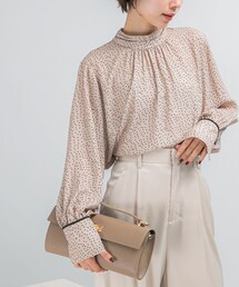 URBAN RESEARCH ROSSO WOMEN | ギャザーハイネックブラウス(シャツ/ブラウス)