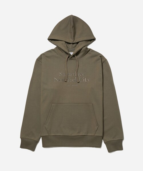 Saturdays NYC（サタデーズ ニューヨークシティ ）の「DITCH MILLER STANDARD HOODIE（パーカー・レディース・グレー/サックス/チャコール・S/L/XL/M/XS）」の16枚目の写真