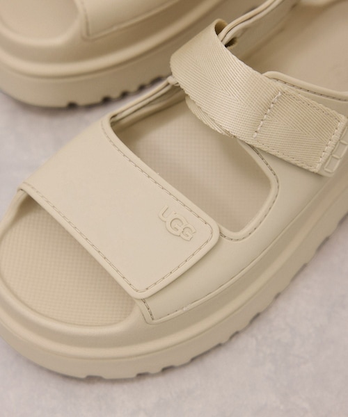 ADAM ET ROPE'(アダムエロペ)の「【UGG(アグ)】W GOLDENGLOW(サンダル・レディース・ブラック/ベージュ・23/24/25)」の9枚目の写真