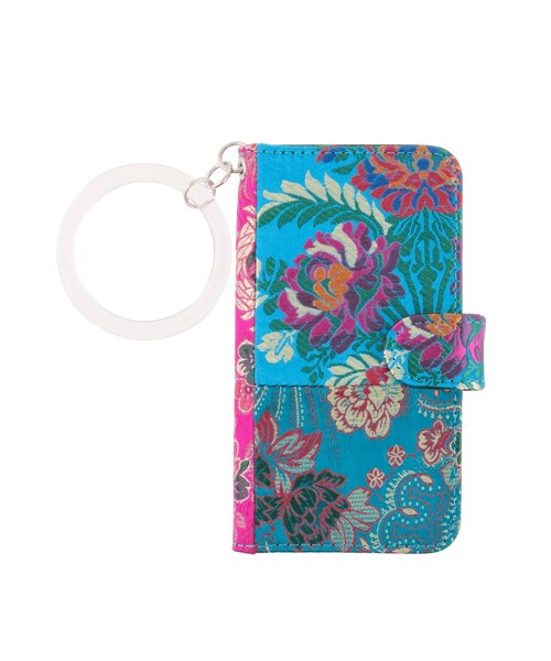 jouetie（ジュエティ）の「チャイナパターンiphone10ケース（スマホケース/カバー・レディース・ピンク/ターコイズ/イエロー・F）」の3枚目の写真