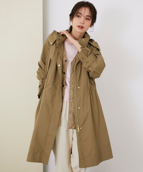 ROPE'（ロペ）の「【新色追加】【Mizunoコラボ】撥水/300daysコントロールコート（その他アウター・レディース・ブラック/ブラウン/ブラウン系/カーキ・40/36/38）」の19枚目の写真