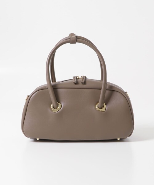 URBAN RESEARCH ROSSO（アーバンリサーチロッソ）の「LE VERNIS　Eyelet wide boston（ボストンバッグ・レディース・オリーブ/モカ/ブラック・-）」の2枚目の写真