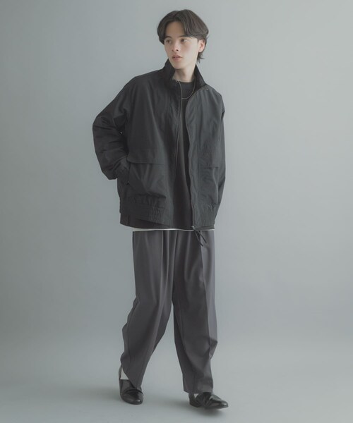 SENSE OF PLACE by URBAN RESEARCH(センスオブプレイスバイアーバンリサーチ)の「リップストップナイロンブルゾン(ブルゾン・メンズ・BLACK/BROWN/YELLOW・M/L)」の12枚目の写真