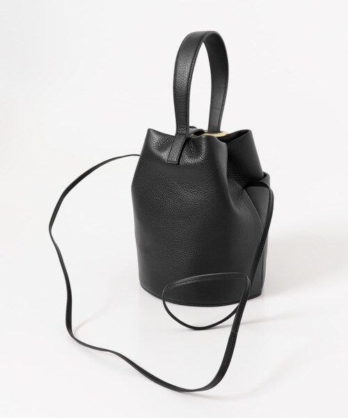 URBAN RESEARCH（アーバンリサーチ）の「MARROW　ROUND HANDLE（ハンドバッグ・レディース・BLACK/SHIRONERI・-）」の7枚目の写真