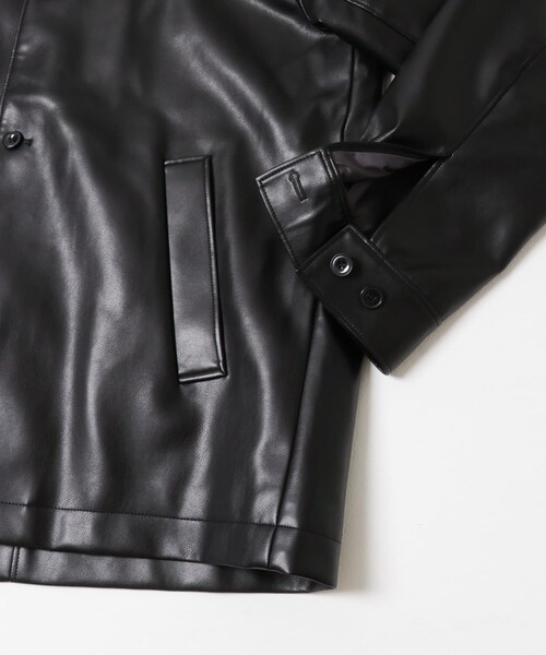 URBAN RESEARCH DOORS(アーバンリサーチドアーズ)の「FL カーコート(ライダースジャケット・メンズ・BLACK・M/L)」の15枚目の写真