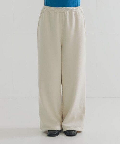 URBAN RESEARCH(アーバンリサーチ)の「『別注』THOUSAND MILE×URBAN RESEARCH KNIT FREECE LONG PANTS(その他パンツ・レディース・OFF WHITE/BORDEAUX/BLACK・M/L)」の13枚目の写真