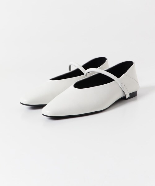 URBAN RESEARCH Sonny Label（アーバンリサーチサニーレーベル）の「REMME　ストラップフラットシューズ（その他シューズ・レディース・WHITE/BLACK・37/38）」の9枚目の写真