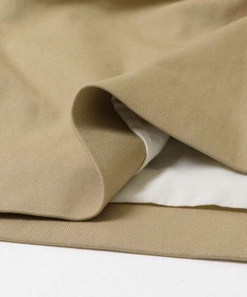 URBAN RESEARCH DOORS（アーバンリサーチドアーズ）の「『撥水』BACKヨークスタンドカラーコート（テーラードジャケット・レディース・L.BEIGE/BEIGE・Free）」の19枚目の写真