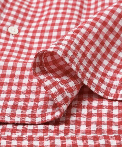 URBAN RESEARCH(アーバンリサーチ)の「PORTER CLASSIC KEROUAC LINEN GINGHAM CHECK SHIRTS(シャツ/ブラウス・メンズ・BLACK/F.BLUE/RED・XL/XXL/XXXL)」の20枚目の写真