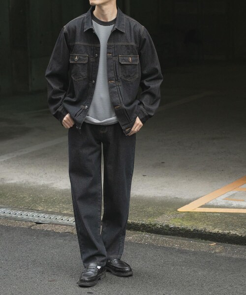 ITEMS URBANRESEARCH（アイテムズ アーバンリサーチ）の「DENIM JACKET TYPE 2nd（デニムジャケット・メンズ・BLK/IDG BLU/BLU・M/L）」の20枚目の写真