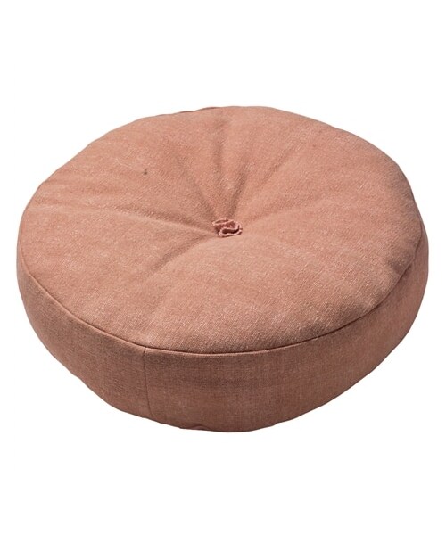 nissen（ニッセン）の「10色から選べる綿100%のフロアクッション（クッション/クッションカバー・メンズ・アイボリー/ライトブルー/ライトグリーン/ライトベージュ/マスタード/ピンク/カーキ/ネイビー/ブラウン/グレー・約45×45cm）」の9枚目の写真