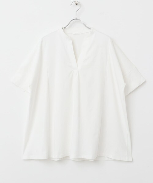 ITEMS URBANRESEARCH（アイテムズ アーバンリサーチ）の「フハクライクスキッパープルオーバー（Tシャツ/カットソー・レディース・BLU/BLK/WHT・FREE）」の10枚目の写真