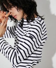 ADAM ET ROPE' | 【SAINT JAMES for ADAM ET ROPE'】セントジェームス別注OUESSANT(Tシャツ/カットソー)