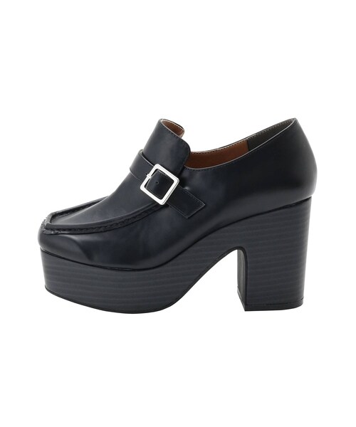 dazzlin（ダズリン）の「サイドバックル厚底ローファー（その他シューズ・レディース・ミックス/ブラック/ブラウン・L/S/M）」の14枚目の写真