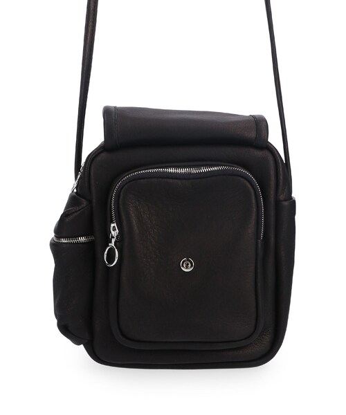 ADAM ET ROPE'(アダムエロペ)の「【Aeta】SHOULDER POUCH(ショルダーバッグ・メンズ・ブラック・F)」の5枚目の写真