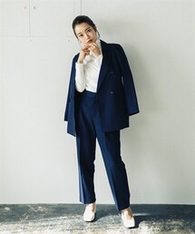 nissen | 【sail】サスペンダー付きテーパードパンツ(セットアップ対応) 小さいサイズ(パンツ)