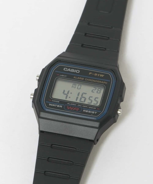 URBAN RESEARCH DOORS（アーバンリサーチドアーズ）の「CASIO　F91W-1（アナログ腕時計・メンズ・BLK/BLUE・FREE）」の5枚目の写真