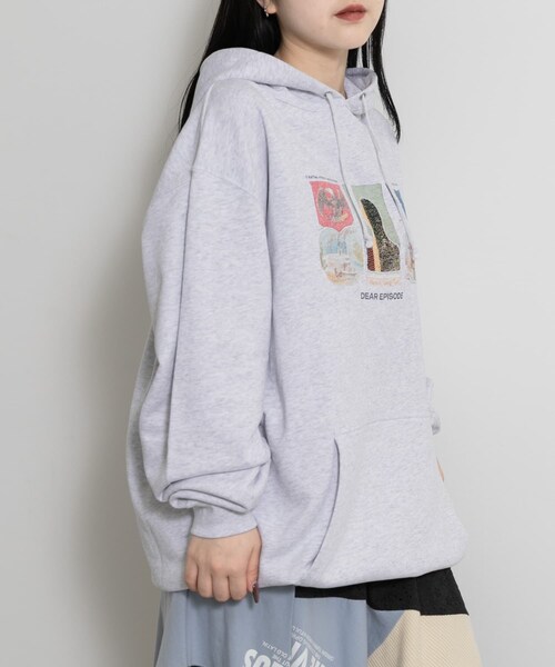 THE GOODLAND MARKET（ザグッドランドマーケット）の「DEAR EPISODE　Dear Episode hoodie（パーカー・レディース・#545D/#546B/#547B/#548B・XXL）」の18枚目の写真