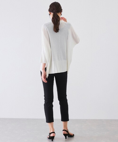 Jayro(ジャイロ)の「UVサラサラボックスシルエット前後差カーディガン(カーディガン/ボレロ・レディース・ブラック/ブラック系/ホワイト/ベージュ/ブルー/ピンク/キャメル/オレンジ・F)」の13枚目の写真