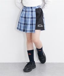 QUNTSTYLE | チェック柄ラップキュロット（女の子）(その他パンツ)