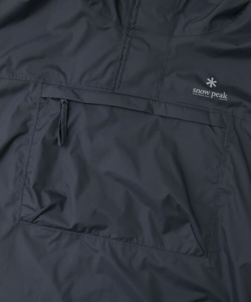 URBAN RESEARCH DOORS（アーバンリサーチドアーズ）の「snow peak×DOORS　Rain Poncho（レインコート/ポンチョ・レディース・アメニティ/オリーブ/ネイビー・one）」の10枚目の写真