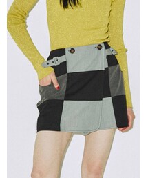 jouetie | パッチワークジャケットスカパン【セットアップ対応】(その他パンツ)