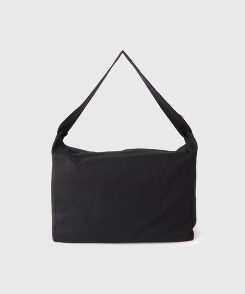 ADAM ET ROPE'（アダムエロペ）の「【CODA/コーダ】BLACK CANVAS WASHED DISTRESSED CROSS OVER BAG（ショルダーバッグ・メンズ・ブラック・F）」の11枚目の写真