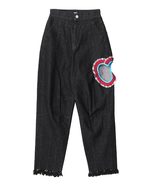 PAMEO POSE（パメオポーズ）の「Heart Window Denim PT（デニム