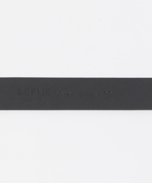 URBAN RESEARCH ROSSO（アーバンリサーチロッソ）の「LEFIJE　Tresor BELT（ベルト・レディース・Black/DkBrown・80）」の6枚目の写真