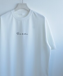 SENSE OF PLACE by URBAN RESEARCH | シシュウポンチTシャツ(5分袖)(Tシャツ/カットソー)