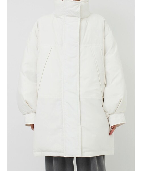 LAGUNAMOON（ラグナムーン）の「アライドダウンオーバーシルエットコート（ダウンジャケット/コート・レディース・ホワイト/ブラック/ブラウン・F）」の3枚目の写真