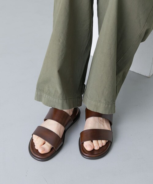 かぐれ（カグレ）の「CORSO ROMA, 9　DOUBLE STRAP SANDAL（サンダル・レディース・MOGARO/NERO・36/37/38）」の16枚目の写真