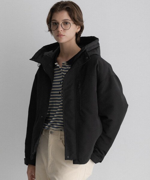 URBAN RESEARCH Sonny Label（アーバンリサーチサニーレーベル）の「フーディーダウンジャケット（その他アウター・レディース・アイボリー/ブラック/グレージュ/オリーブ・Free）」の17枚目の写真