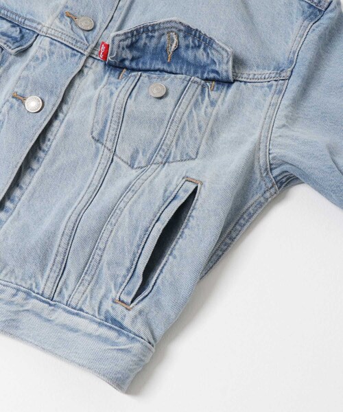 URBAN RESEARCH（アーバンリサーチ）の「LEVI’S　COLLARLESS 90S TRUCKER（デニムジャケット・レディース・RURAL VIEW/T F TRKR・S）」の8枚目の写真
