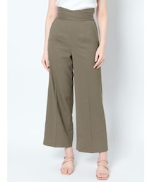 LAGUNAMOON | ウエストタッククロスパンツ(スラックス)