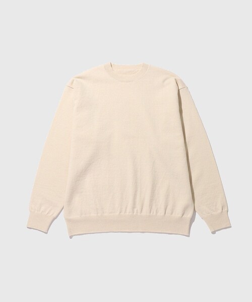 【Yonetomi/ヨネトミ】RIGID CASHMERE SWEATER P/O <RAW>