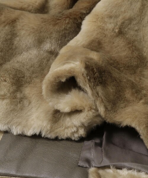 URBAN RESEARCH（アーバンリサーチ）の「J.B.ATTIRE　NEW YORK ECO FUR JACKET（テーラードジャケット・レディース・BROWN・1）」の7枚目の写真
