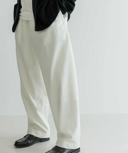 URBAN RESEARCH(アーバンリサーチ)の「SEEALL MANCHESTER PANTS(その他パンツ・メンズ・BLK×BLK/WHT×WHT・3/4)」の7枚目の写真