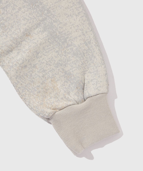 ADAM ET ROPE'(アダムエロペ)の「【TOLQ/トルク】Knit Sweat Shirts(スウェット・メンズ・グレー・3/4)」の6枚目の写真
