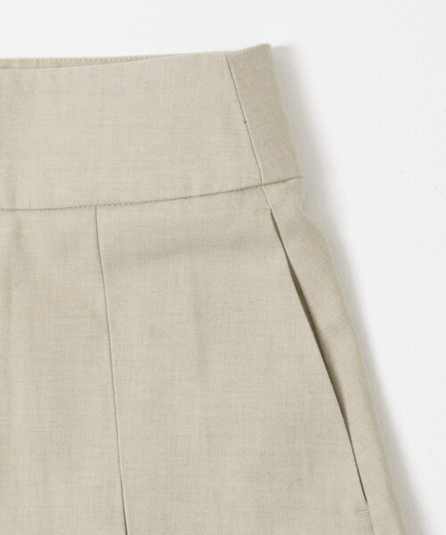 URBAN RESEARCH（アーバンリサーチ）の「Studio Doe　Wool Wide Pleated Midi Skirt（スカート・レディース・IVORY/BLACK・M/S）」の5枚目の写真
