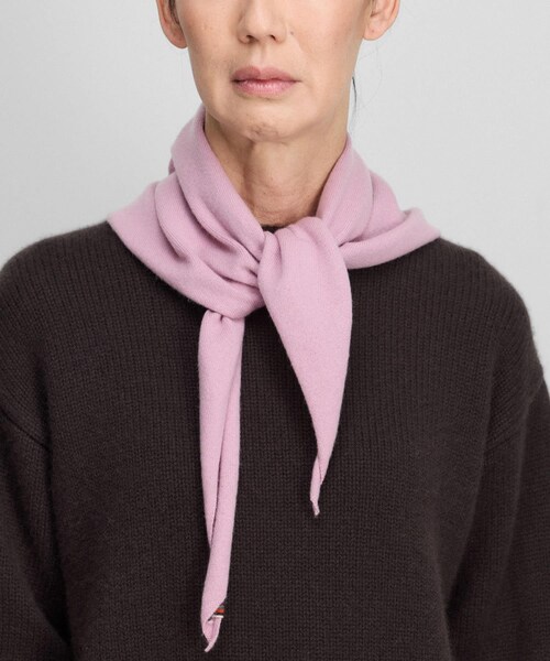 URBAN RESEARCH（アーバンリサーチ）の「Extreme Cashmere　bandana（バンダナ/スカーフ・レディース・rosa/d brown/felt/raven・-）」の5枚目の写真