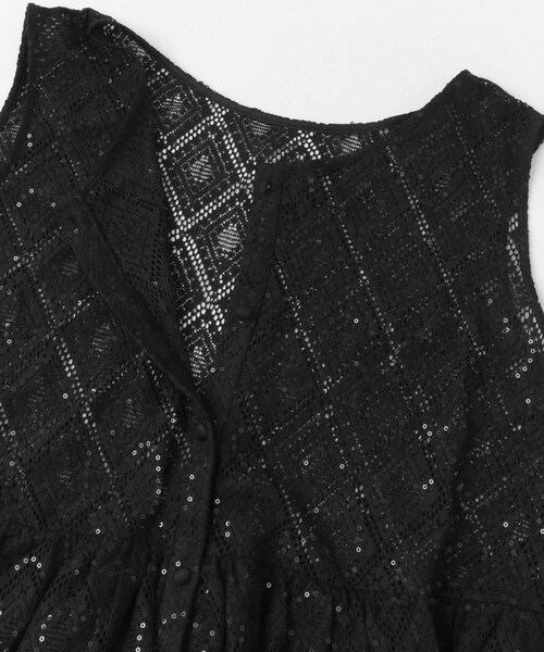 ITEMS URBANRESEARCH(アイテムズ アーバンリサーチ)の「シアースパンコールペプラムトップス(その他トップス・レディース・L.BEG/BLK・FREE)」の11枚目の写真
