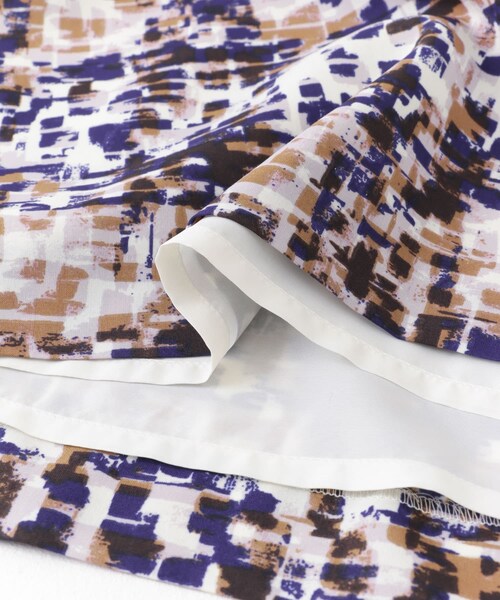 URBAN RESEARCH（アーバンリサーチ）の「アートチェック柄チュニックワンピース（チュニック・レディース・BROWN系/BLACK系・FREE）」の20枚目の写真