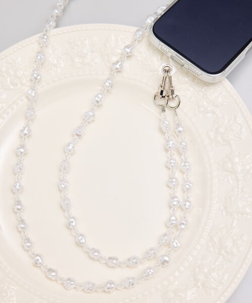 ROPE' PICNIC（ロペピクニック）の「マルチロングストラップ（スマホグッズ・レディース・ホワイト系・F）」の10枚目の写真