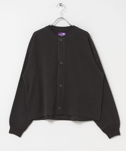 EKAL(エカル)の「THE NORTH FACE PURPLE LABEL Field Snap Cardigan(カーディガン/ボレロ・レディース・CHACOAL/MIX GRAY・S/M)」の3枚目の写真
